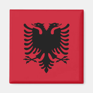 Albanien Flag Magnet