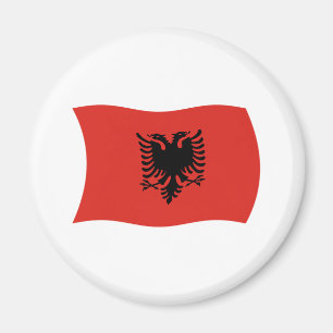 Albanien Flag Magnet