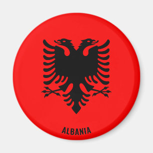 Albanien Flagge Charming Patriotic Magnet