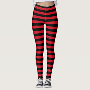Albanien Flagge Farben Streifen Land Symbol Muster Leggings
