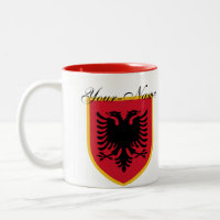 Albanien-Flagge