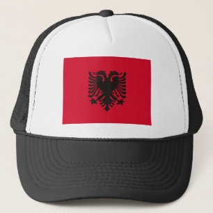 Albanien-Flaggen-Hut Truckerkappe