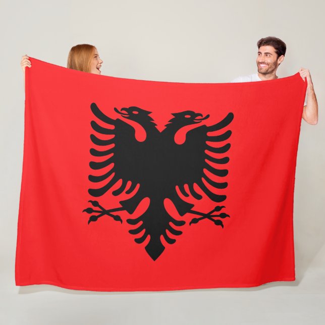 Albanien Fleecedecke (Beispiel)