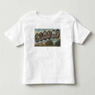 Albanien, Georgia - große Buchstabe-Szenen Kleinkind T-shirt