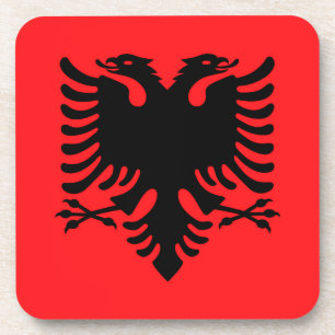 Albanien Getränkeuntersetzer