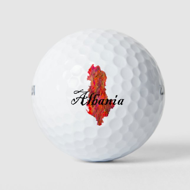 Albanien Golfball (Vorderseite)