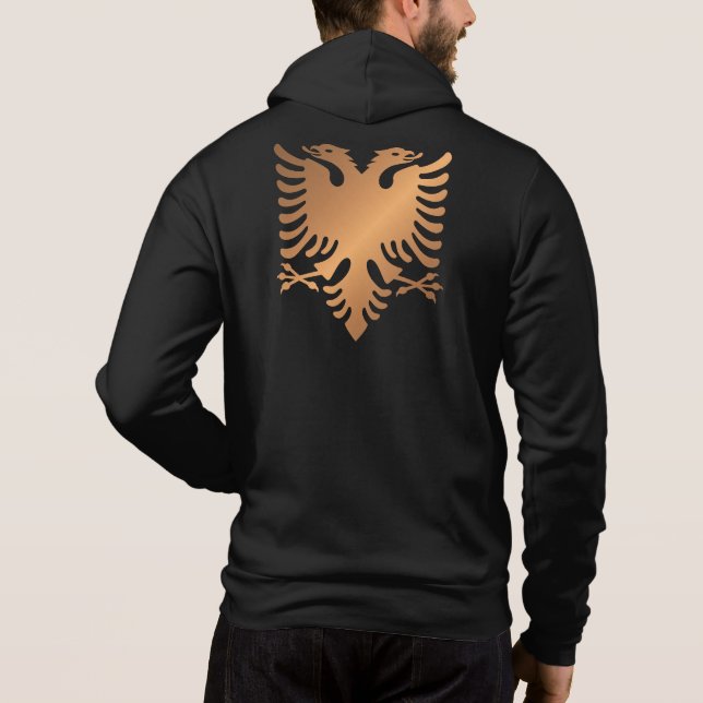 Albanien Hoodie (Rückseite)