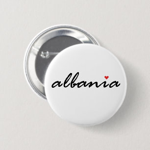 Albanien, I Liebe Albanien Button