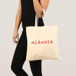 Albanien, I Liebe Albanien Tragetasche