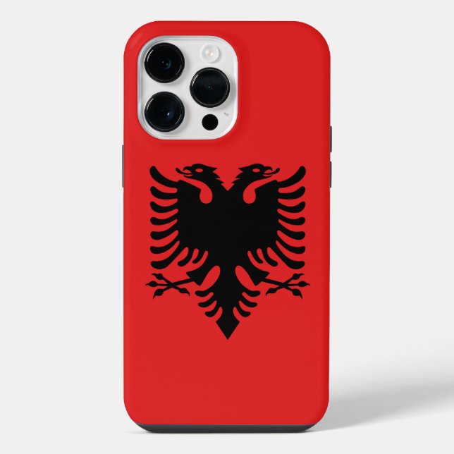 Albanien iPhone 14 Pro Max Hülle (Rückseite)