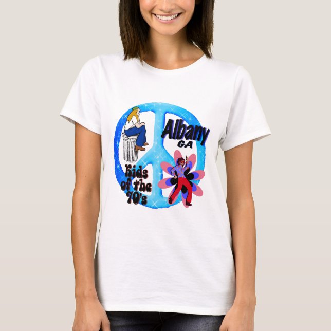 Albanien-Kinder der Siebzigerjahre T-Shirt (Vorderseite)