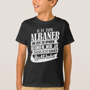 Albanien - Kosovo - Albanien T-Shirt