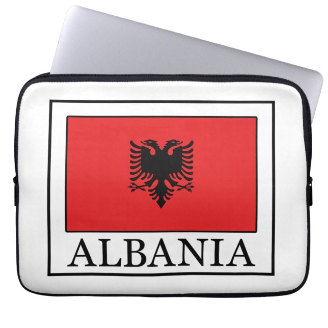 Albanien Laptopschutzhülle (Vorderseite)