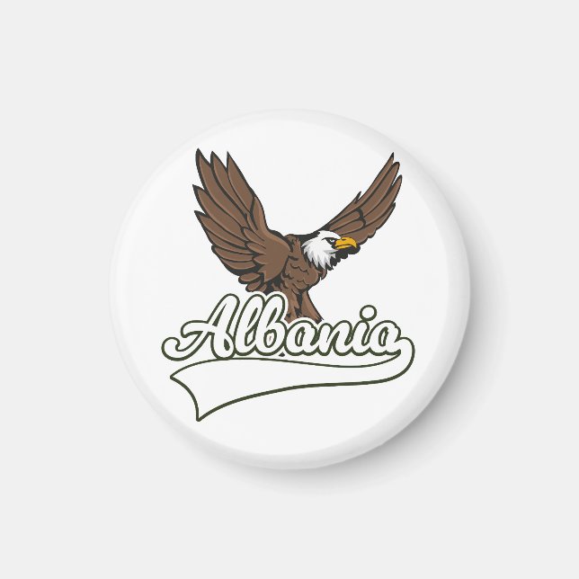 Albanien - Logo Magnet (Vorne)