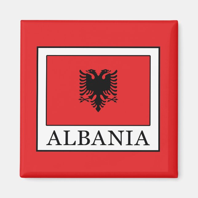 Albanien Magnet (Vorne)