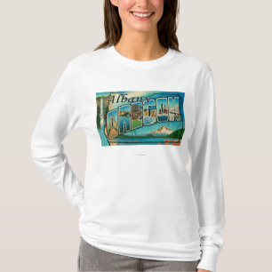 Albanien, OregonLarge Buchstabe ScenesAlbany ODER T-Shirt