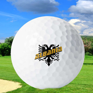 Albanien Patriotic Golf & Albanienflagge Golfball