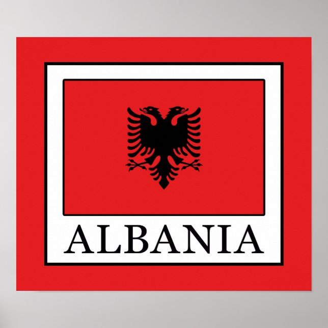 Albanien Poster (Vorne)