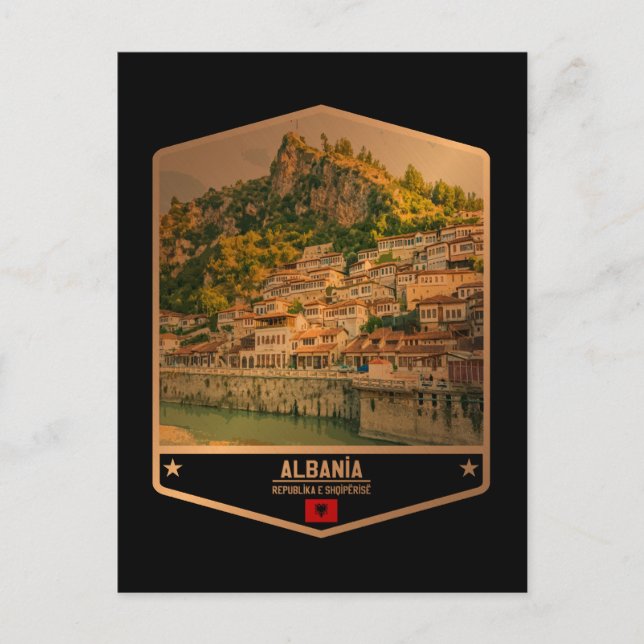 Albanien Postkarte (Vorderseite)