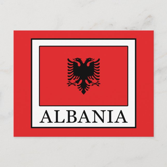 Albanien Postkarte (Vorderseite)