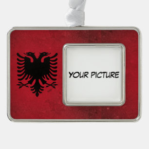 Albanien Rahmen-Ornament Silber