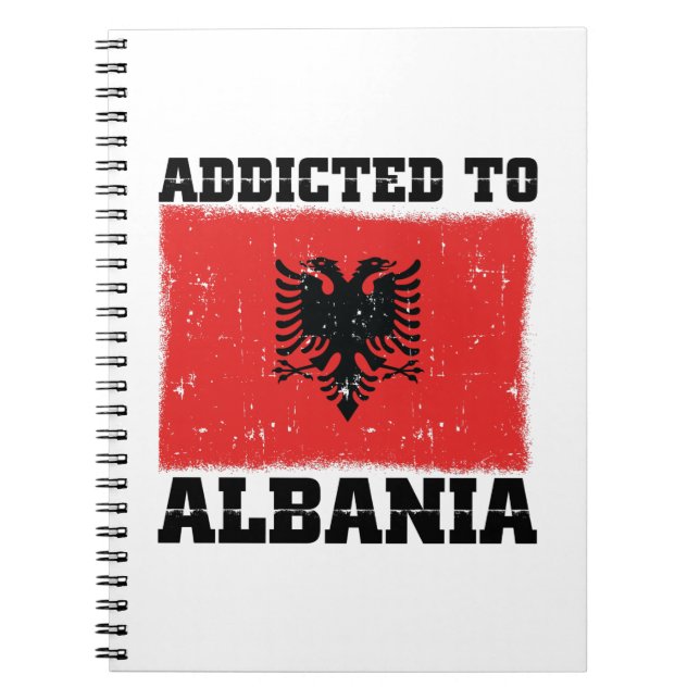 Albanien Redewendungen | Albanische Urlaubsgeschen Notizblock (Vorderseite)