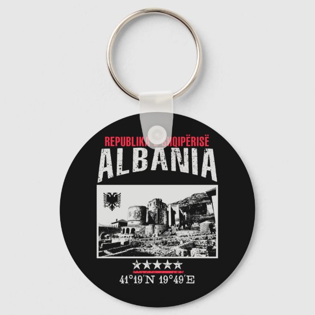 Albanien Schlüsselanhänger (Vorderseite)