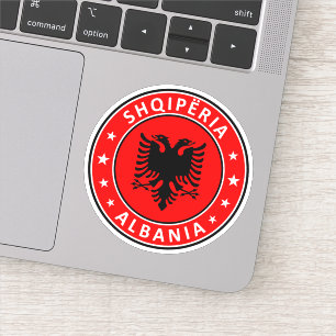 Albanien, Shqiperia Aufkleber