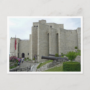 Albanien Skanderbeg Museumsansicht Postkarte