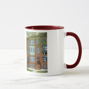 Albanien-Stadtwohnungs-Tasse Tasse