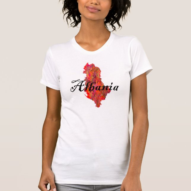 Albanien T-Shirt (Vorderseite)