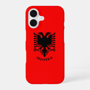 Albanien-Wappen iPhone 16 Hülle