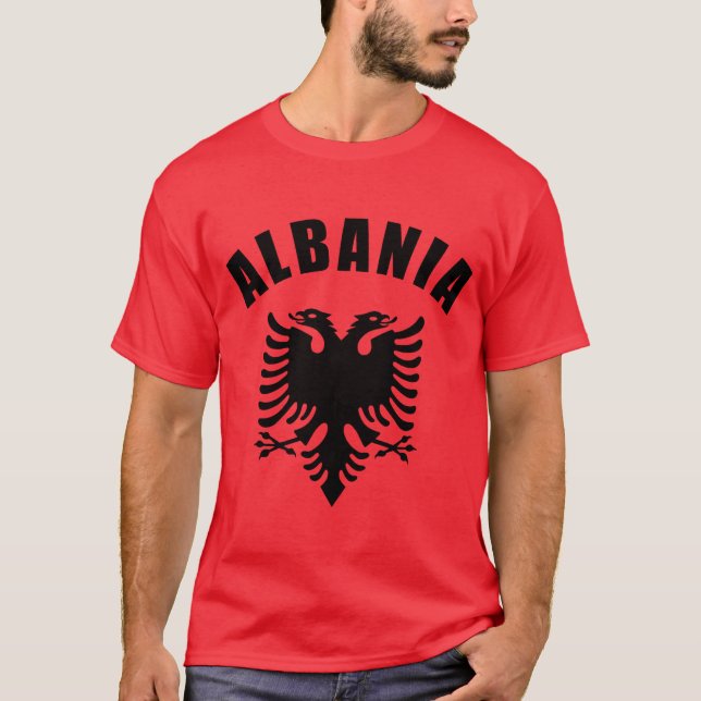 Albanien-Wappen T-Shirt (Vorderseite)