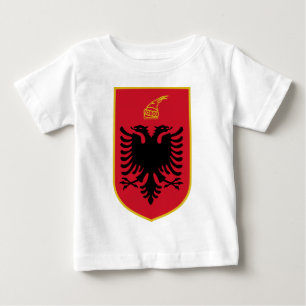 Albanienemblem Baby T-shirt
