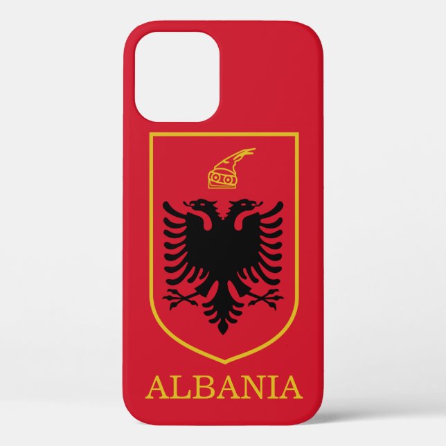 Albanienemblem Case-Mate iPhone Hülle (Rückseite)