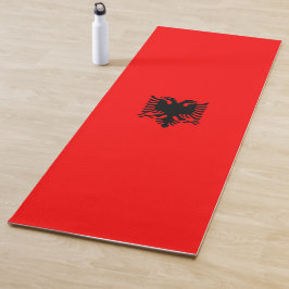 Albanische Flagge (Albanien) Yogamatte