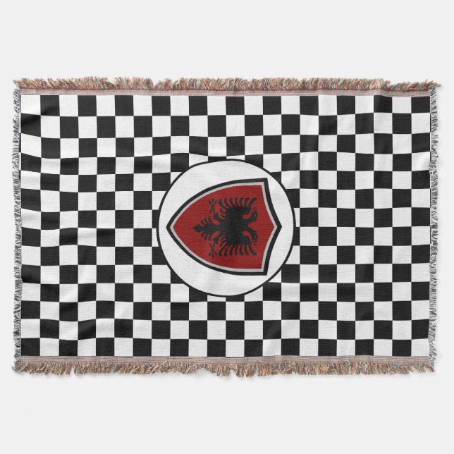 albanische Flagge Decke (Vorderseite)