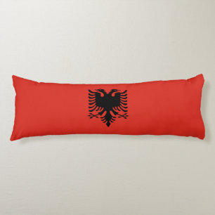 albanische Flagge Seitenschläferkissen