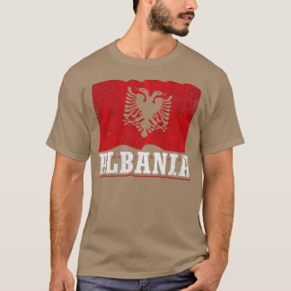 albanische Flagge T-Shirt