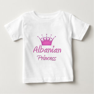 albanische Prinzessin Baby T-shirt