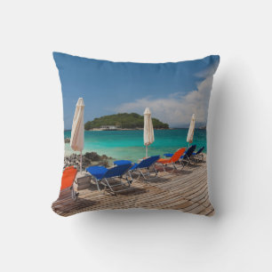 Albanische Riviera, Ksamil, Stadtstrand Kissen