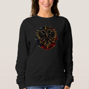 Albanischer Adler – Symbol der Stärke und Freiheit Sweatshirt