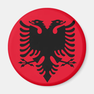 Albanischer Wappen Magnet