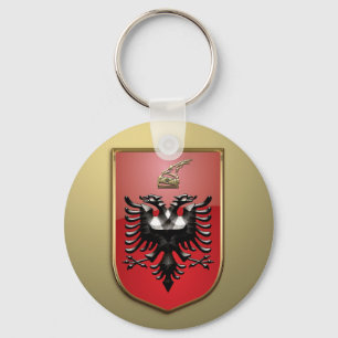 Albanischer Wappen Schlüsselanhänger