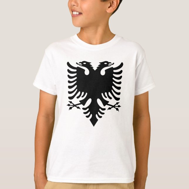 Albanischer Wappen T-Shirt (Vorderseite)