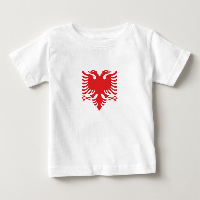 Albanischer Zweikopfadler Baby T-shirt (Vorderseite)