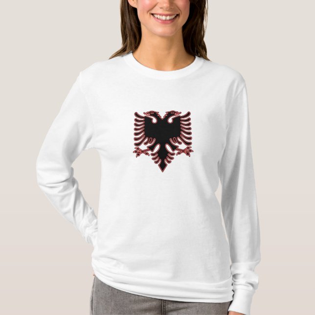 Albanischer Zweikopfadler T-Shirt (Vorderseite)