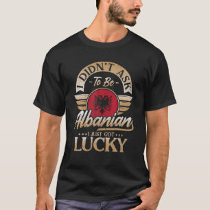Albanisches Funny Sprichwort T-Shirt