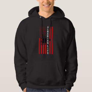 Albanisches Leben Albanien Albaner Hoodie