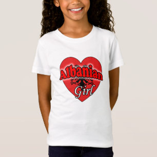Albanisches Mädchen T-Shirt